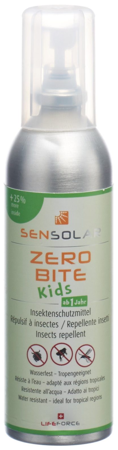 SENSOLAR Zero Bite Kids Mücken&Zeckenschutz 100 ml – Bild 2