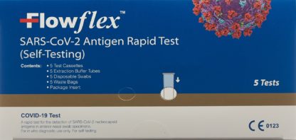 FLOWFLEX SARS-CoV-2 Ag Rapid Self-Test 5 Stk
