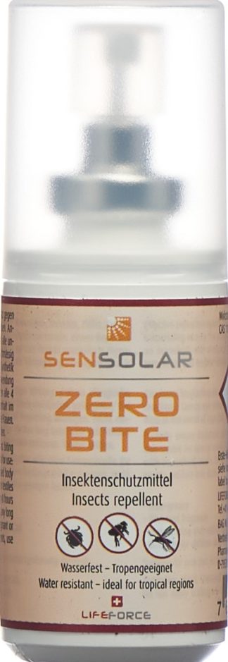 SENSOLAR Zero Bite Mücken & Zeckenschutz 30 ml