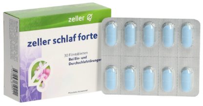 ZELLER Schlaf forte Filmtabl 30 Stk – Bild 5