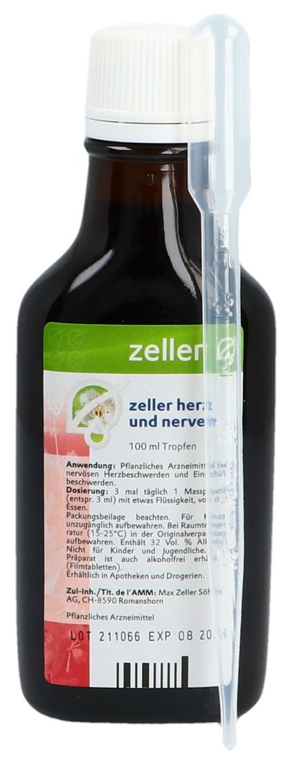 ZELLER Herz und Nerven Tropfen Fl 100 ml – Bild 7