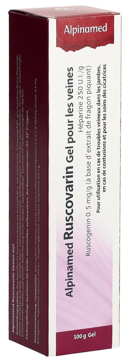 ALPINAMED Ruscovarin Venen Gel Tb 100 g – Bild 4