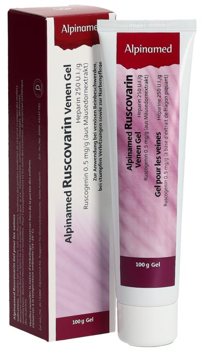 ALPINAMED Ruscovarin Venen Gel Tb 100 g – Bild 5