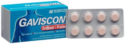 GAVISCON Kautabl Erdbeer 48 Stk – Bild 3