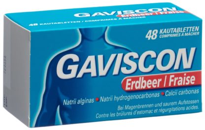GAVISCON Kautabl Erdbeer 48 Stk – Bild 2