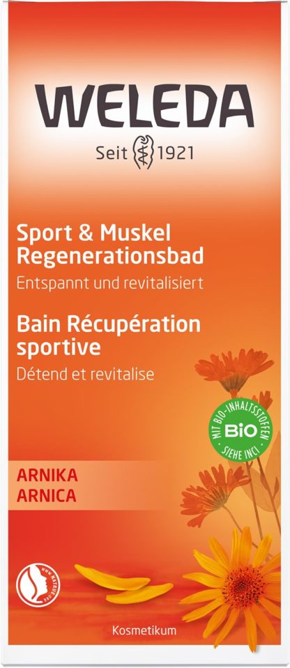 WELEDA Sport&Muskel Regenerationsbad Arnika 200 ml