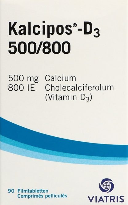KALCIPOS-D3 Filmtabl 500/800 Ds 90 Stk