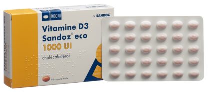 VITAMIN D3 Sandoz eco Weichkaps 1000 IE 90 Stk – Bild 6