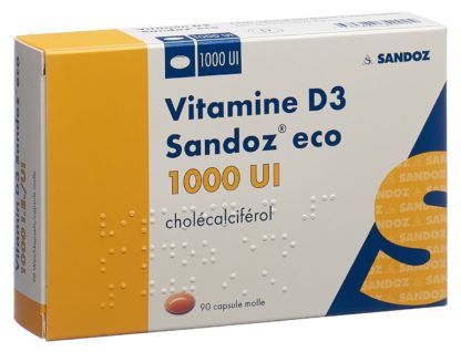 VITAMIN D3 Sandoz eco Weichkaps 1000 IE 90 Stk – Bild 4