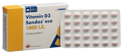 VITAMIN D3 Sandoz eco Weichkaps 1000 IE 90 Stk – Bild 5