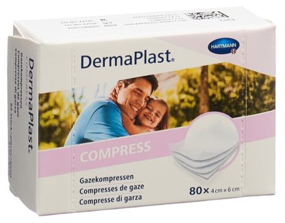 DERMAPLAST Compress 4x6cm 80 Stk – Bild 2