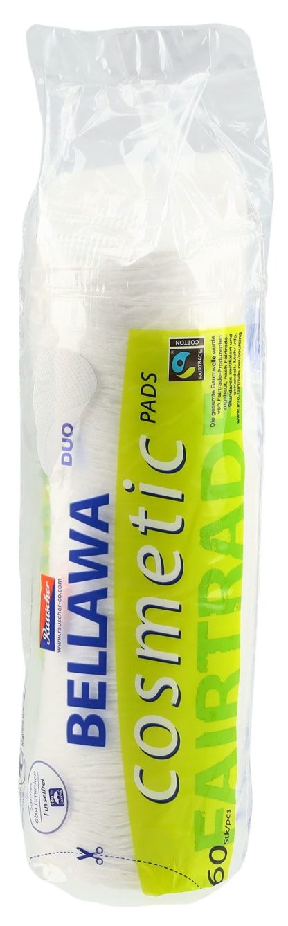 BELLAWA Fairtrade Wattepads Btl 60 Stk – Bild 2