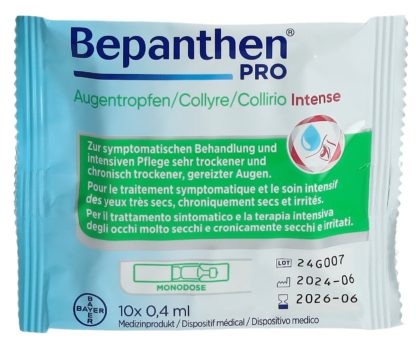 BEPANTHEN PRO Augentropfen Inten Mono 20 x 0.4 ml – Bild 7