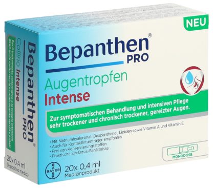 BEPANTHEN PRO Augentropfen Inten Mono 20 x 0.4 ml – Bild 3