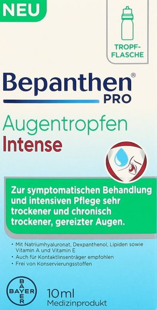 BEPANTHEN PRO Augentropfen Inten Fl 10 ml
