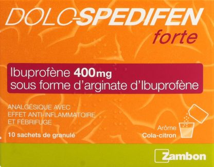 DOLO SPEDIFEN forte Gran 400 mg Btl 10 Stk – Bild 2