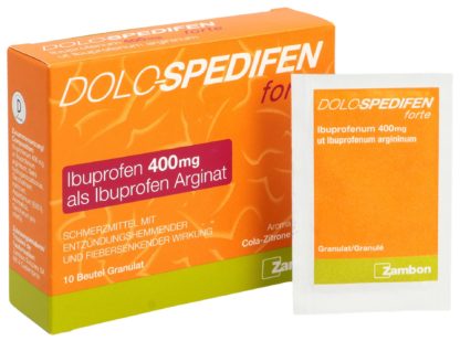 DOLO SPEDIFEN forte Gran 400 mg Btl 10 Stk – Bild 5