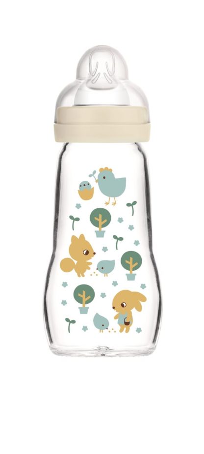 MAM Feel Good Glasflasche 260ml 2+m – Bild 3