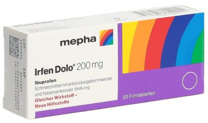 IRFEN DOLO Filmtabl 200 mg 20 Stk – Bild 3