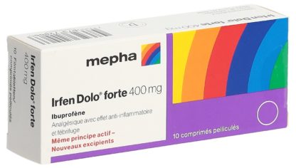 IRFEN DOLO forte Filmtabl 400 mg 10 Stk – Bild 4