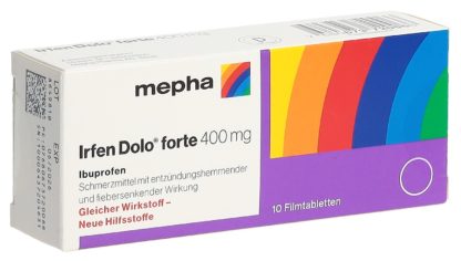IRFEN DOLO forte Filmtabl 400 mg 10 Stk – Bild 3
