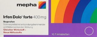 IRFEN DOLO forte Filmtabl 400 mg 10 Stk