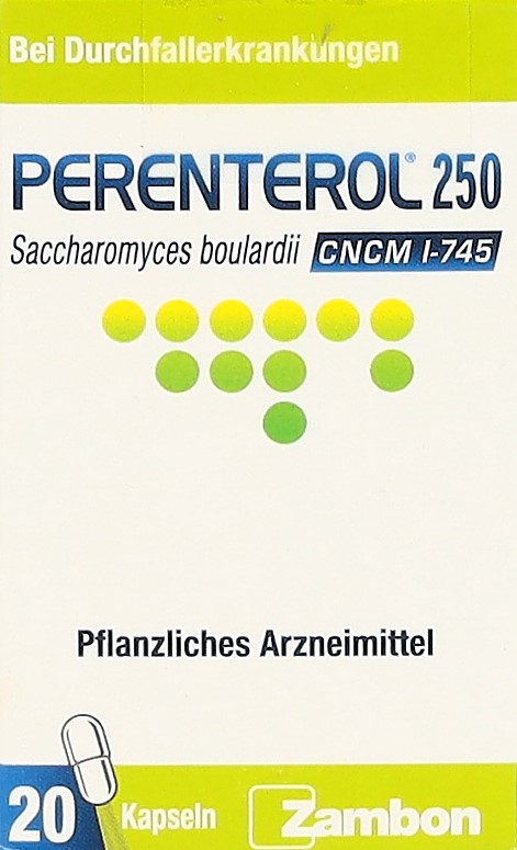 PERENTEROL Kaps 250 mg 20 Stk