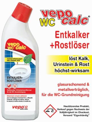 VEPOCALC WC-Entkalker + Rostlöser Fl 750 ml
