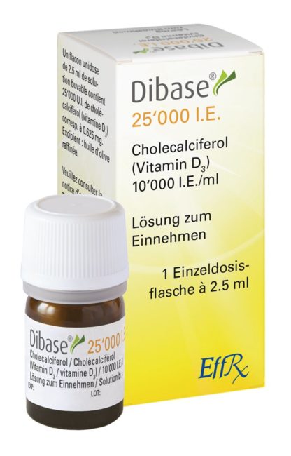 DIBASE Lös 25000 IE Fl 2.5 ml – Bild 2