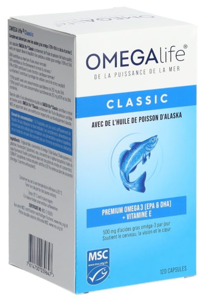 OMEGA-LIFE Classic Kaps 500 mg Ds 120 Stk – Bild 4