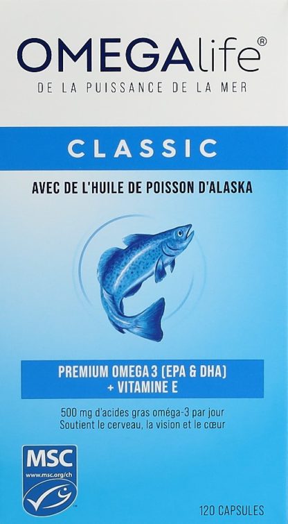 OMEGA-LIFE Classic Kaps 500 mg Ds 120 Stk – Bild 2