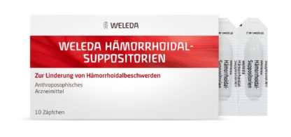 WELEDA Hämorrhoidal-Suppositorien 10 Stk – Bild 3