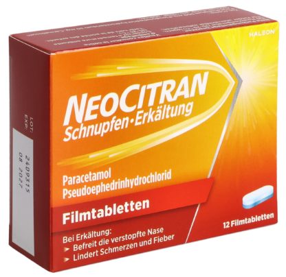NEOCITRAN Schnupfen/Erkältung Filmtabl 12 Stk – Bild 3