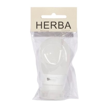 HERBA Silikon Reiseflasche 37ml transparent