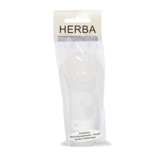 HERBA Silikon Reiseflasche 89ml transparent