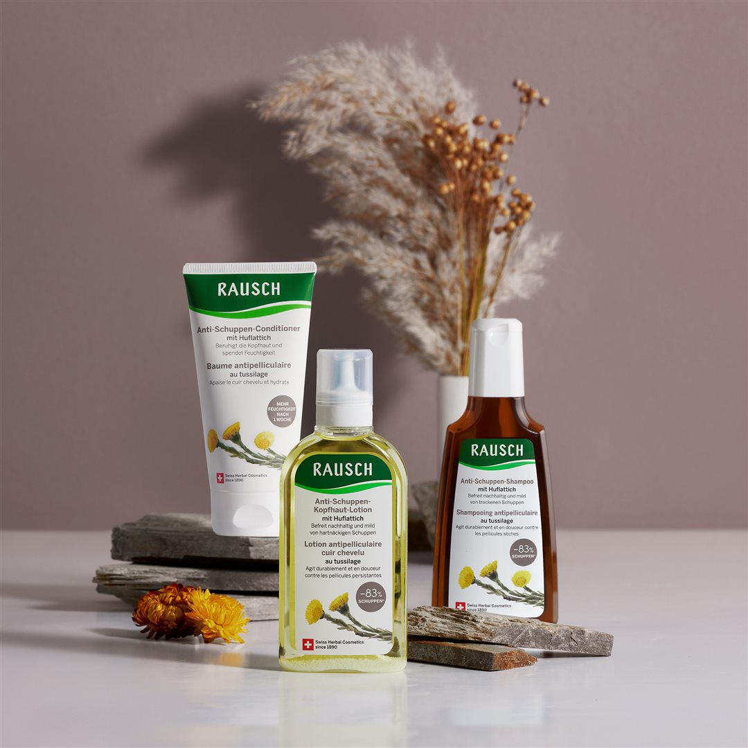 RAUSCH Anti-Schuppen-Conditioner Huflattich 150 ml – Bild 3