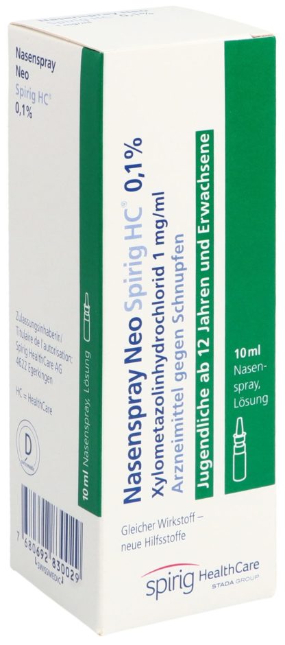 NASENSPRAY NEO Spirig HC 0.1 % Fl 10 ml – Bild 3