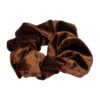 HERBA Scunci 11cm Samt braun – Bild 2
