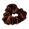 HERBA Scunci 9cm Samt braun – Bild 2