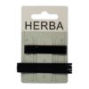 HERBA Klemme schwarz 121950 10 Stk