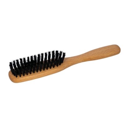 HERBA Haarbürste Wildschweinborsten oval Buche FSC – Bild 2