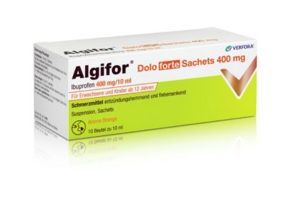 ALGIFOR Dolo forte Susp 400 mg/10ml (neu) 10 Stk