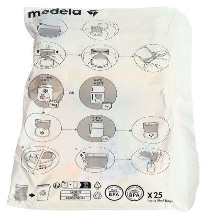MEDELA Easy Pour Muttermilchbeutel 25 Stk – Bild 3
