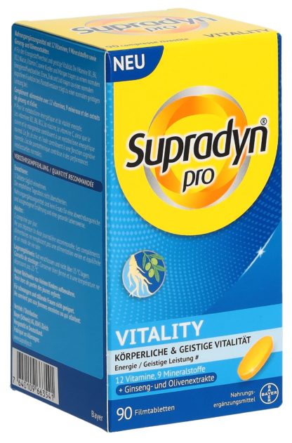 SUPRADYN pro Vitality Filmtabl Ds 90 Stk – Bild 3