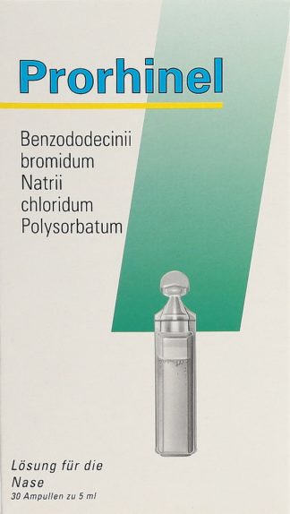 PRORHINEL Lös 30 Amp 5 ml