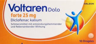 VOLTAREN DOLO forte Drag 25 mg 10 Stk