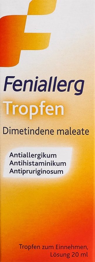 FENIALLERG Tropfen 1 mg/ml Fl 20 ml