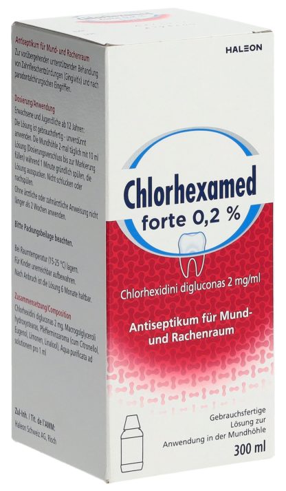 CHLORHEXAMED forte Lös 0.2 % Petfl 300 ml – Bild 3