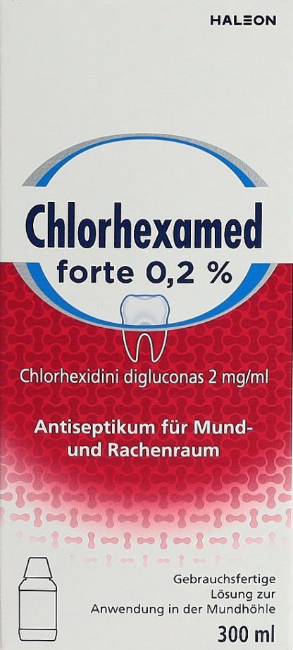 CHLORHEXAMED forte Lös 0.2 % Petfl 300 ml