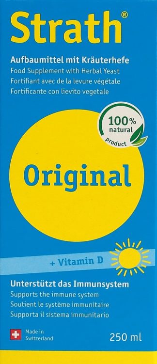 STRATH Original liq Aufbaumittel mit Vit D 250 ml
